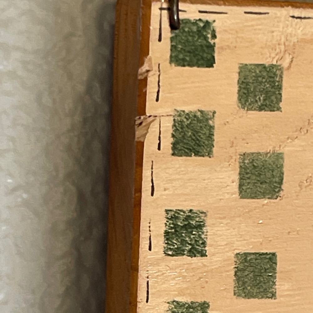 Friendship Vintage Decorative Hand Painted Wooden Wall Hanging Folk Art Style‎ - Picture 7 of 12